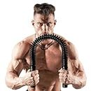 Zenooze's Power Twister Flex Bar, The Ultimate Upper Body Exercise Equipment for Strengthening Your Chest Workout, Shoulders,Biceps, Arms, Forearm Strengthener, Resorte para Hacer Ejercicio