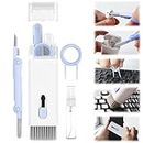 Laptop Cleaner Keyboard Cleaner Kit with Brush, 7 in 1 Electronic Cleaner Kit for Airpod Pro Earbuds Phone Computer, Multi-Function Cleaning Kit for Keyboard Laptop Airpods MacBook Earbuds PC - Blue