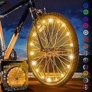 LED Bike lights Front and Back (1 Tire) Best Specialized Mountain Bike Accessories for Adult Bikes Bicycle Lights Night Riding Wheelchair Cycling Accessories Luces para Bicicleta Accessorios Bicicleta