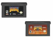 Doom + Doom 2 per Nintendo Video Game Boy Advance console GBA schede videogiochi