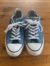 Blue Converse Chuck Taylor low Womens USA 9 40 Shoes Sneakers