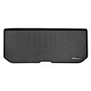 MAXLINER All Weather Cargo Liner Floor Mat Behind 3rd Row Black for 2016-2018 Honda Pilot (Factory Cargo Lid Must Be in The Top Position)