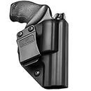 IWB Holster Compatible with Taurus 85 and S&W 637 642 638 43 442 Revolvers,Not for Protector Models Black