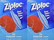Ziploc Quart Freezer Bags - 54-Count (Pack of 2)