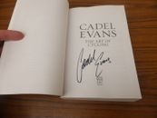 * SIGNED * The Art of Cycling by Cadel Evans Paperback Book Autobiography