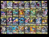 Lote de 32 Tarjetas de Pokémon JCC S-Chino EQUIPO GX Sol y Luna RR RR HOLO Raro