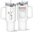 Nurse Gifts - Nurse Gifts for Women - Nurses Week Gifts, Nurse Appreciation Gifts - Gifts for Nurses, Nursing Gifts, Nurses Gifts, New Nurse Gifts - Nurse Practitioner Gifts for Women - 40 Oz Tumbler