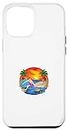 iPhone 12 Pro Max Holiday Beach Sea Surfing Chill Sun Palm Trees Dolphin Case