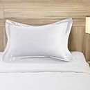 Sleepsia Pillow for Sleeping - Ultra Soft Bed Pillows for Side, Front and Back Sleepers (White, 1 Piece) 24" X 16" X 5" (Pack of 1) - Microfiber Bed Pillow