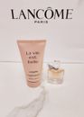 Lancome La Vie Est Belle Eau de Parfum 4ml Miniature +50ml Body Lotion Brand New