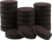 20 Count Heavy Duty Self-Stick Felt Furniture Pads 3/4 Inch, Brown 
