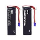 2PCS 7.4V 2700mAh Lithium Battery for Hubsan X4 H501S H501M H501C H501S Pro 2 Aerial Four-Axis Aircraft Accessories Brushless RC Drone Spare Battery