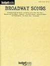 Hal Leonard Broadway Songs Piano/Vocal/Guitar Songbook