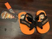Harley Davidson Pre-walker Baby Boys Girls Infant Shoes Flip Flip Sandals