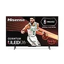 Hisense 50-Inch Class U6HF Series ULED 4K UHD Smart Fire TV (50U6HF) - QLED, 600-Nit Dolby Vision, HDR 10 plus, 240 Motion Rate, Voice Remote, Compatible with Alexa, Black