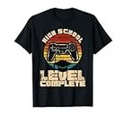 High School Level Complete Graduate Video Gamer Graduate T-Shirt