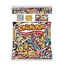Tootsie Roll Child's Play Candy Favorites with Bonus Mobile Game, 5 Pounds of Individually Wrapped Party Candy - Funtastic Candy Variety Mix Bag - Peanut Free, Gluten Free (5 Pounds)