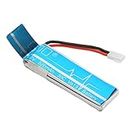 Upgrade Your RC Helicopter with 4pcs 3.7V 520mah Lithium Ion Batteries & Charger Set - Perfect Accessories for V977 RC Plane - Blue Plastic Design