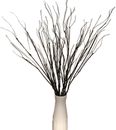 6Pcs Artificial Curly Willow Branches 29.5 Inches Fake Dried Bendable Sticks for