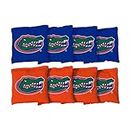 Victory Tailgate NCAA Collegiate Regulation Cornhole Game Bag Set (8 Bags Included, Corn-Filled) - Florida Gators