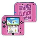 MightySkins Skin Compatible with Nintendo 2DS - Glitter Girls | Protective, Durable, and Unique Vinyl Decal wrap Cover | Easy to Apply, Remove, and Change Styles | Made in The USA