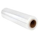 Raylu Paper - Film per imballaggio industriale e per pallettizzare, rotolo di carta film resistente in plastica ad alta elasticità per traslochi e spedizioni (Trasparente, 1 pezzo ECO)