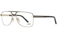 Cazal 7081 001 Eyeglasses Men's Black/Gold Full Rim Pilot Optical Frame 59mm, Gold