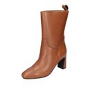 CARMENS women's shoes brown leather boots EX154