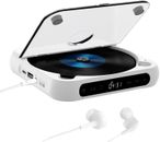 Rechargeable Personal Small Portable CD Player for Car with Bluetooth,Headphones