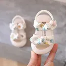 Girls Sandals Baby Baotou Toddler Shoes Girls Princess Shoes Soft Sole Girls Baby Shoes