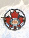  Vintage CAA Canadian Automobile Association Maple Leaf Car Badge.   A3 