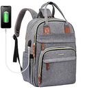 LOVEVOOK Womens Anti-Theft Backpack with Laptop Tray and Coded Lock Ladies