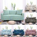 Marble Pattern Elastic Washable  Room Slipcover Single Loveseat Sofa Couch Cover