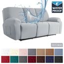 Waterproof Stretch Recliner Sofa Covers 1/2/3/4 Seats Slipcover Protector Covers