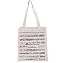 G2TUP Administrative Assistant Thank You Gift Administrative Assistant Tote Bag Secretary Handbag Office Staff Gift, Administrative Assistant Tb