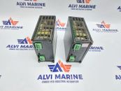 Set of 2 Murr elektronik mcs10-230/24 single phase switch mode power supply