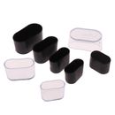 4Pcs Oval Chair Leg Pads Furniture Table Covers Caps Feet Protector Dust CovYWR