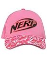 Nerf Baseball Cap Kids Camouflage Hat for Girls Rose Taille Unique
