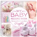 My Baby Record Book Hardcover Nursery Rhymes Keepsake Gift Kid Baby Girl Hinkler