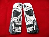 Awesome Skull Face Resin Grip For Colt 1911 Government Full Size Kimber Clones 