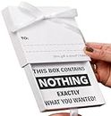 The Gift of Nothing – For The Person who Has Everything, give Them This Funny Cleverly Designed Box of Air. Wenn Sie die Useless Gag Box öffnen, ist unbezahlbar, Holen Sie die Kamera heraus.