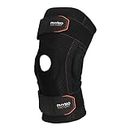 Physio Factory Premium Hinged Knee Brace with Superior Lateral Support for Injury & Rehabilitation (L)