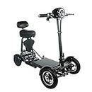 ComfyGO MS-3000 Electric Scooter for Adults, Foldable Motorized Scooters for Seniors (Black, Standard Seat)