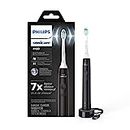 PHILIPS - Sonicare 4100 Electric Toothbrush, Rechargeable Electric Toothbrush with Pressure Sensor, Black HX3681/24
