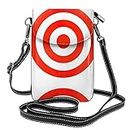 OdDdot Cell Phone Purse Crossbody for Women- Fashionable Ladies' Shoulder Bag with Detachable Strap-design target, Design Target, One Size
