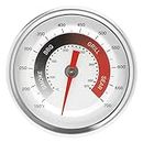 MOASKER Grill Thermometer Gauge for Masterbuilt MB20040220 MB20041220 Gravity Series 560/800/1050 XL Digital Charcoal Grill and Smokers, 3-inch Dia, BBQ Temperature