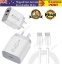 Samsung Galaxy S23 S22 S21 S20 Plus Note 20 10 Ultra Fast Quick Wall Charger 25W