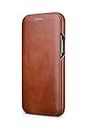 WHITBULL Business Style Horizontal Magnetic Flip Leather Case for Apple iPhone 7 / Apple iPhone 8 Brown