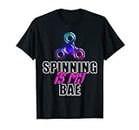 T-shirt Galaxy Fidget Spinner Spinning Is My Bae T-Shirt