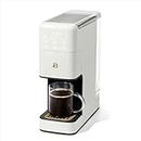 Beautiful By Drew Barrymore 12-Cup Programmable Coffee Maker with Single-Serve Function and Iced Coffee Brewing, White
